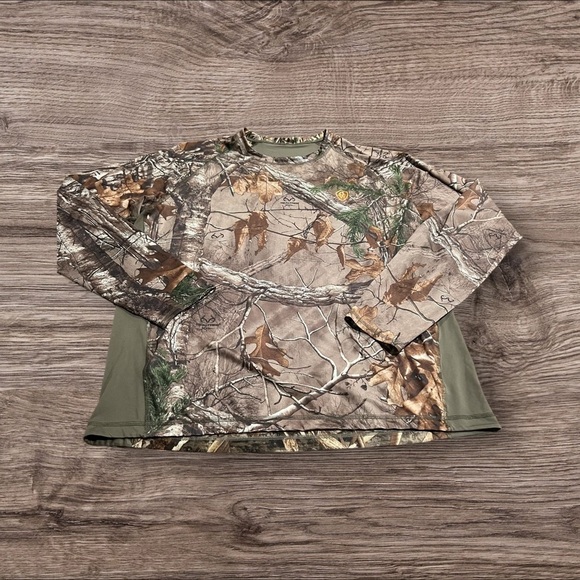 Game Winner Men’s Realtree Xtra Camouflage Long Sleeve Shirt Size XL - Picture 1 of 5